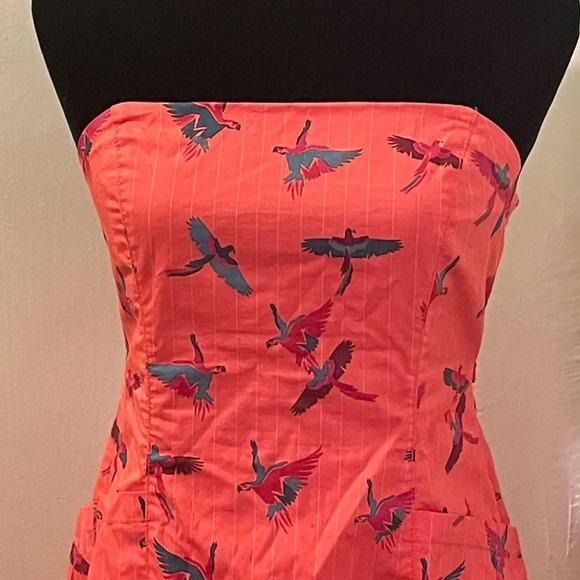 FREE PEOPLE Sunshine of Your‎ Love Midi Dress in Red Combo - Picture 8 of 13